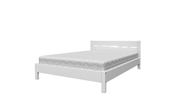 Кровать 1-спальная Вероника-5 (Белый Античный) 90х200 в Набережных Челнах