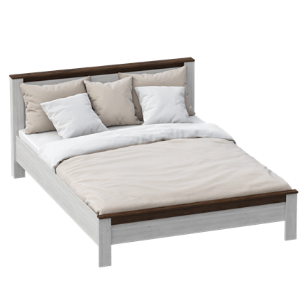 Кровать в спальню Даллас 160х200  Дуб Винтерберг / Таксония в Альметьевске - изображение