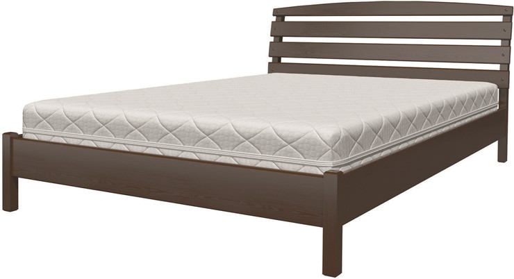 Спальная кровать Камелия-1 (Белый Античный) 140х200 в Набережных Челнах - изображение 4
