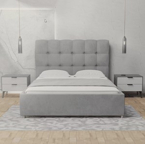 Кровать в спальню Модерна 140х200 с ортопедическим основанием в Нижнекамске