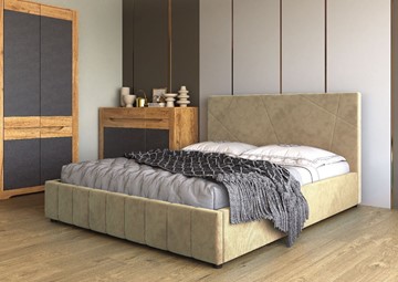 Кровать в спальню Нельсон Абстракция 140х200 (вариант 3) без основания в Набережных Челнах - предосмотр 1