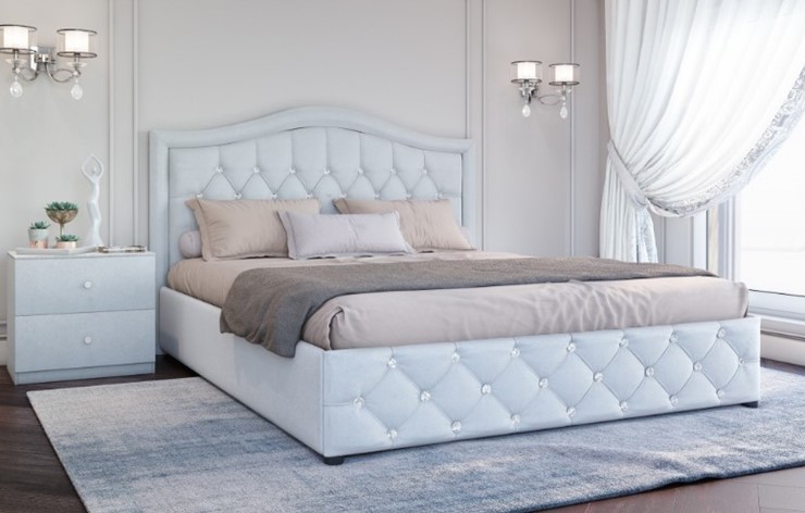 Кровать 1,5-спальная Tiara 140х200 (без наполнения) в Нижнекамске - изображение 2