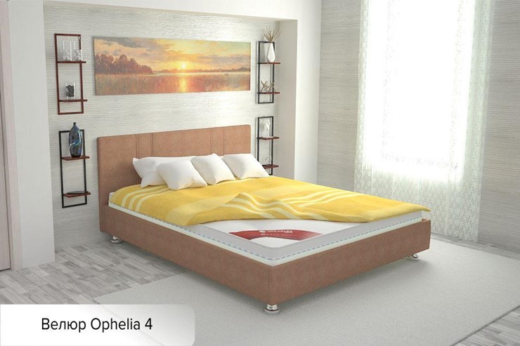 Кровать полуторная Вена 140х200 (с основанием) в Альметьевске - изображение 9