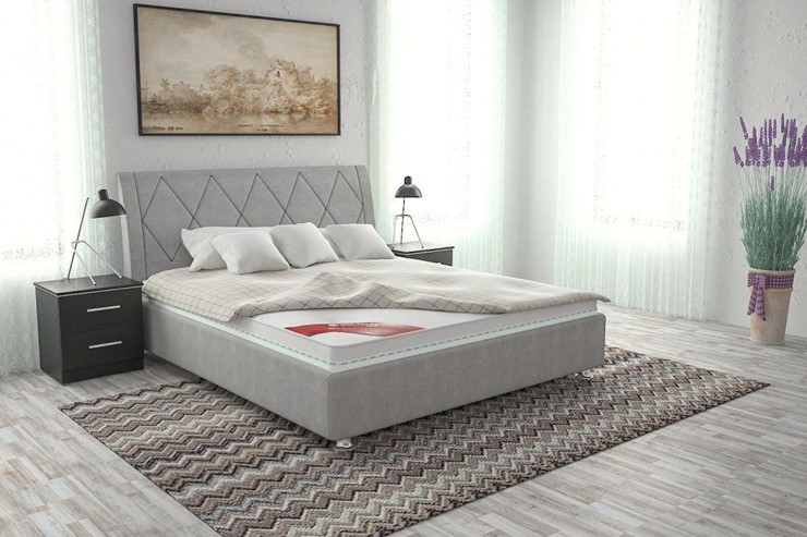 Кровать 1.5-спальная Верона 120х200 (с основанием) в Альметьевске - изображение 3