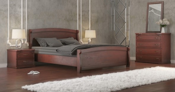 Кровать спальная Магнат 160*200 с основанием в Альметьевске - изображение