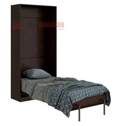 Кровать-шкаф Велена 1, 800х2000, венге в Альметьевске - изображение