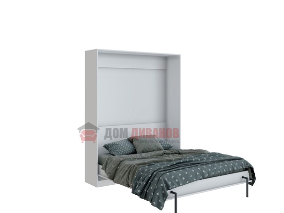 Кровать-шкаф Велена 3, 1600х2000, цвет белый в Нижнекамске - изображение