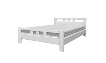 Кровать Вероника-2 (Белый Античный) 90х200 в Набережных Челнах