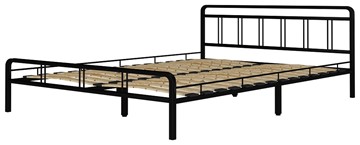 Спальная кровать Леон, 1600, черный в Набережных Челнах - предосмотр 1