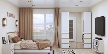 Модульная спальня Анона №2, Белый в Альметьевске