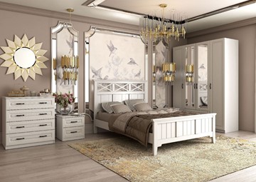 Модульная спальня Кантри (Белый) в Набережных Челнах