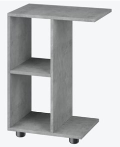 Столик для кровати Ник цвет бетон в Набережных Челнах