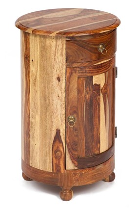 Тумба-бар Бомбей -1769 палисандр, 76,5хD45см, натуральный (natural) арт.10050 в Альметьевске - изображение