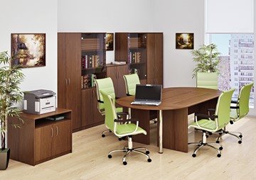 Мебель для переговорной Nova S, Орех Гварнери в Набережных Челнах