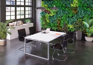 Мебель для персонала Metal System Style (Серый/Белый) в Зеленодольске