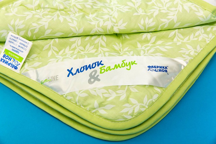 Одеяло лёгкое полутороспальное Хлопок & Бамбук в Набережных Челнах - изображение 1