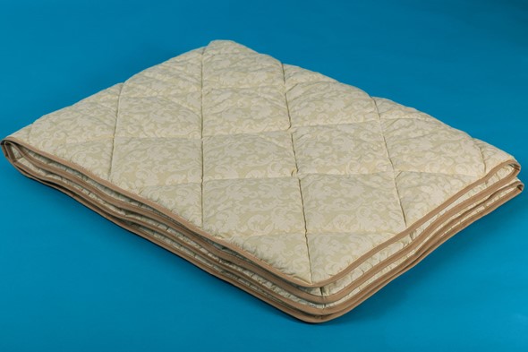 Одеяло всесезонное полутороспальное Шерсть & Хлопок в Нижнекамске - изображение