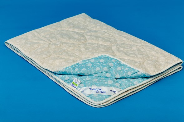 Одеяло легкое полутороспальное Хлопок &  Лен в Набережных Челнах - изображение