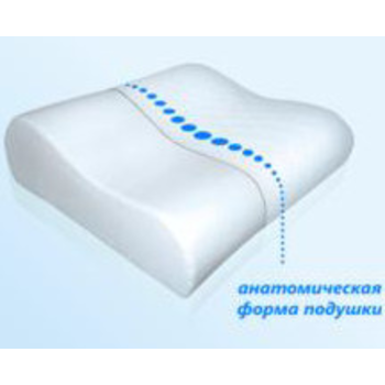 Подушка ортопедическая М Память 50х38 в Нижнекамске - изображение
