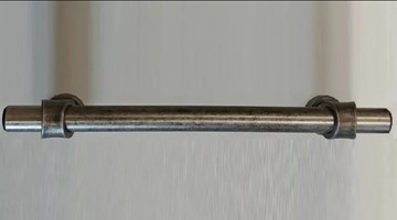 Ручка-скоба (128 мм), античное серебро Прованс в Нижнекамске