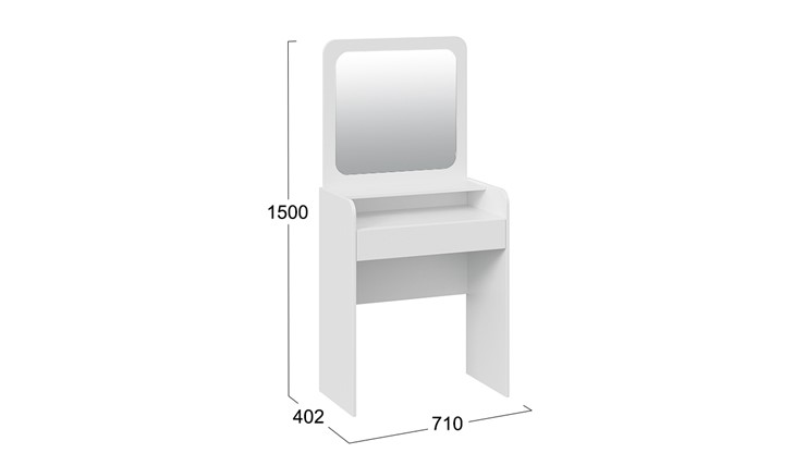 Туалетный столик Эмма (Белый Ясень) в Альметьевске - изображение 5