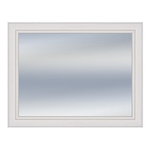 Навесное зеркало Неаполь,  ясень анкор светлый / патина серебро в Альметьевске