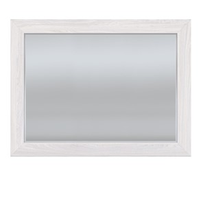 Зеркало настенное ПАРМА НЕО,  ясень анкор светлый /  экокожа polo белая в Набережных Челнах