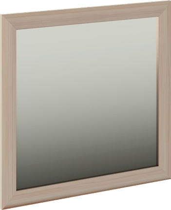 Настенное зеркало Глэдис М29 (Шимо светлый) в Нижнекамске - изображение