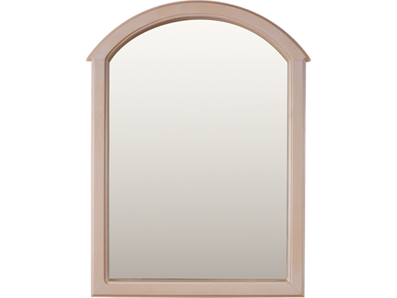 Зеркало 730х550 мм. Беленый дуб в Набережных Челнах - изображение