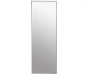 Зеркало навесное в гардероб Сельетта-6 матовое серебро (1100х400х9) в Альметьевске - предосмотр 1