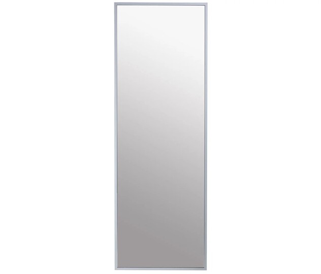 Зеркало навесное в гардероб Сельетта-6 матовое серебро (1100х400х9) в Альметьевске - изображение 1