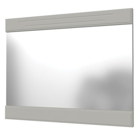 Зеркало навесное Олимп с декоративными планками (фисташковый) в Нижнекамске - изображение