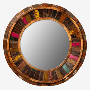 Навесное зеркало Маниша круглое в Альметьевске - предосмотр