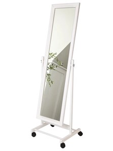 Напольное зеркало в спальню BeautyStyle 27 (135х42,5см) Белое в Альметьевске - предосмотр 6