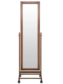 Зеркало напольное BeautyStyle 27 (135х42,5см) Средне-коричневый в Нижнекамске - предосмотр 2