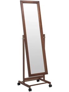 Зеркало напольное BeautyStyle 27 (135х42,5см) Средне-коричневый в Нижнекамске - предосмотр