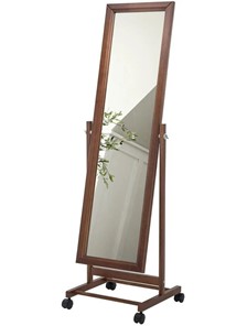 Зеркало напольное BeautyStyle 27 (135х42,5см) Средне-коричневый в Нижнекамске - предосмотр 6