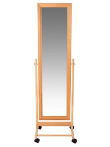 Зеркало напольное BeautyStyle 27 (135х42,5см) Светло-коричневый в Нижнекамске - предосмотр 1