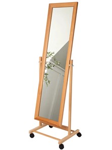 Зеркало напольное BeautyStyle 27 (135х42,5см) Светло-коричневый в Нижнекамске - предосмотр 2