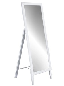 Зеркало напольное в гардероб BeautyStyle 29 (131х47,1х41,5см) Белый в Набережных Челнах