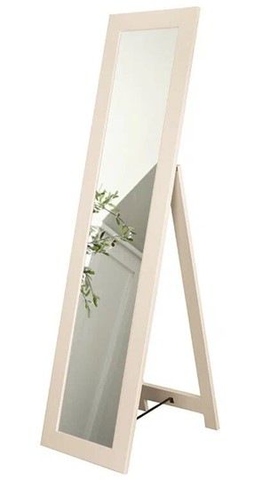 Зеркало напольное в гардероб BeautyStyle 8 (слоновая кость) в Нижнекамске - изображение 3