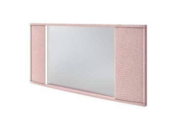 Зеркало Vittoria с подсветкой, Велюр (Ultra Розовый мусс) в Альметьевске