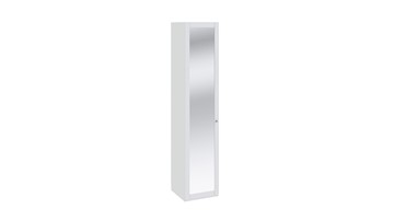 Шкаф для белья Ривьера с зеркалом СМ 241.21.001 (Белый) в Набережных Челнах