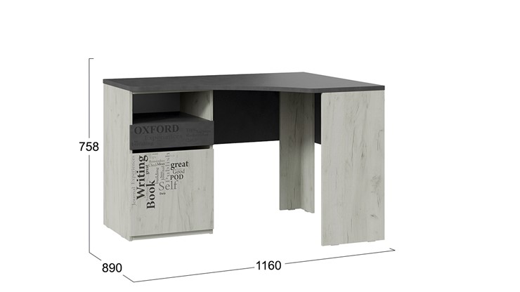 Детский угловой стол Оксфорд-2 ТД-399.15.03 в Набережных Челнах - изображение 5
