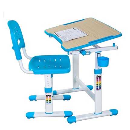 Парта растущая + стул Piccolino II Blue в Альметьевске - изображение
