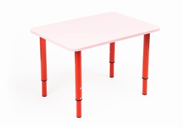 Растущий стол Кузя (Розовый,Красный) в Набережных Челнах