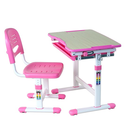 Растущая парта + стул Piccolino Pink в Набережных Челнах - изображение 1
