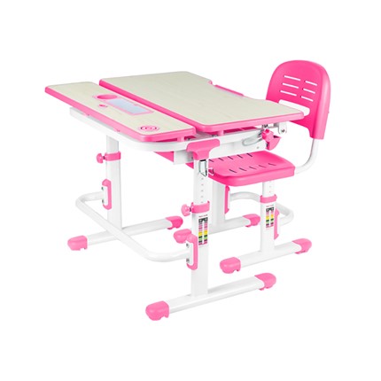 Растущая парта и стул Lavoro Pink в Альметьевске - изображение