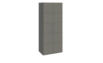 Шкаф Наоми с 2-мя дверями, цвет Фон серый, Джут  СМ-208.07.03 в Набережных Челнах