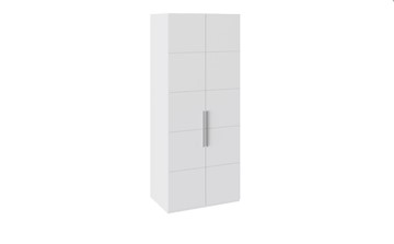 Шкаф распашной Наоми с 2-мя дверями, цвет Белый глянец СМ-208.07.03 в Альметьевске